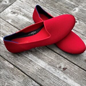 Rothy's Vibrant Red Loafers